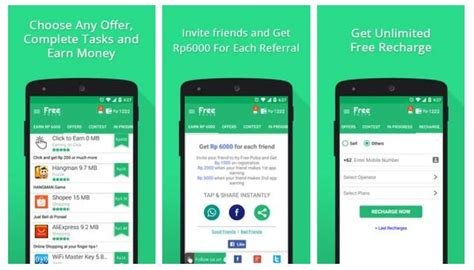 Aplikasi Pulsa Gratis yang Lagi Viral, Sudah Coba?